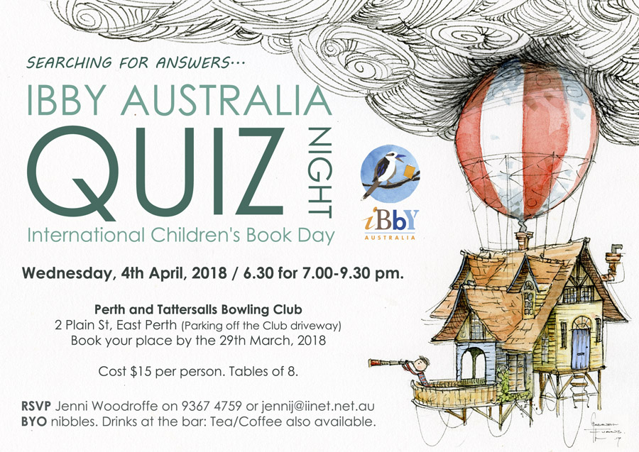 IBBY Australia Poster Design by Gabriel Evans