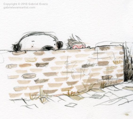 Ollie and Augustus by Gabriel Evans